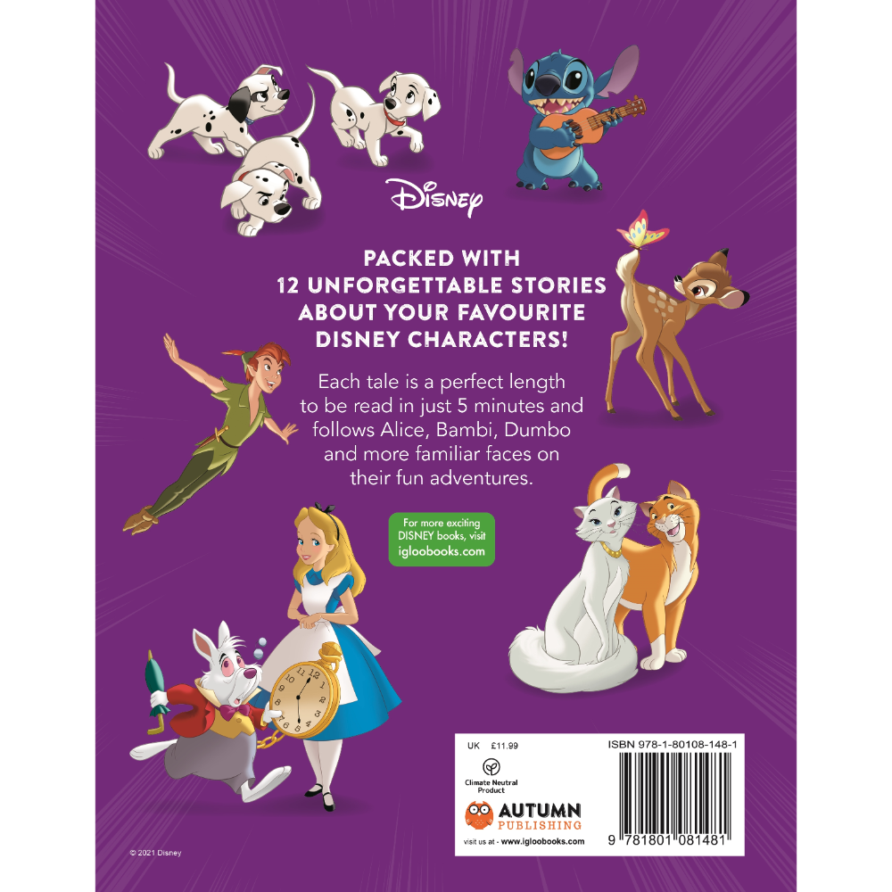 Igloo Disney Classics 5-Minute Stories Book