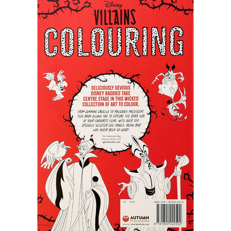 Igloo Disney Villains Colouring Book