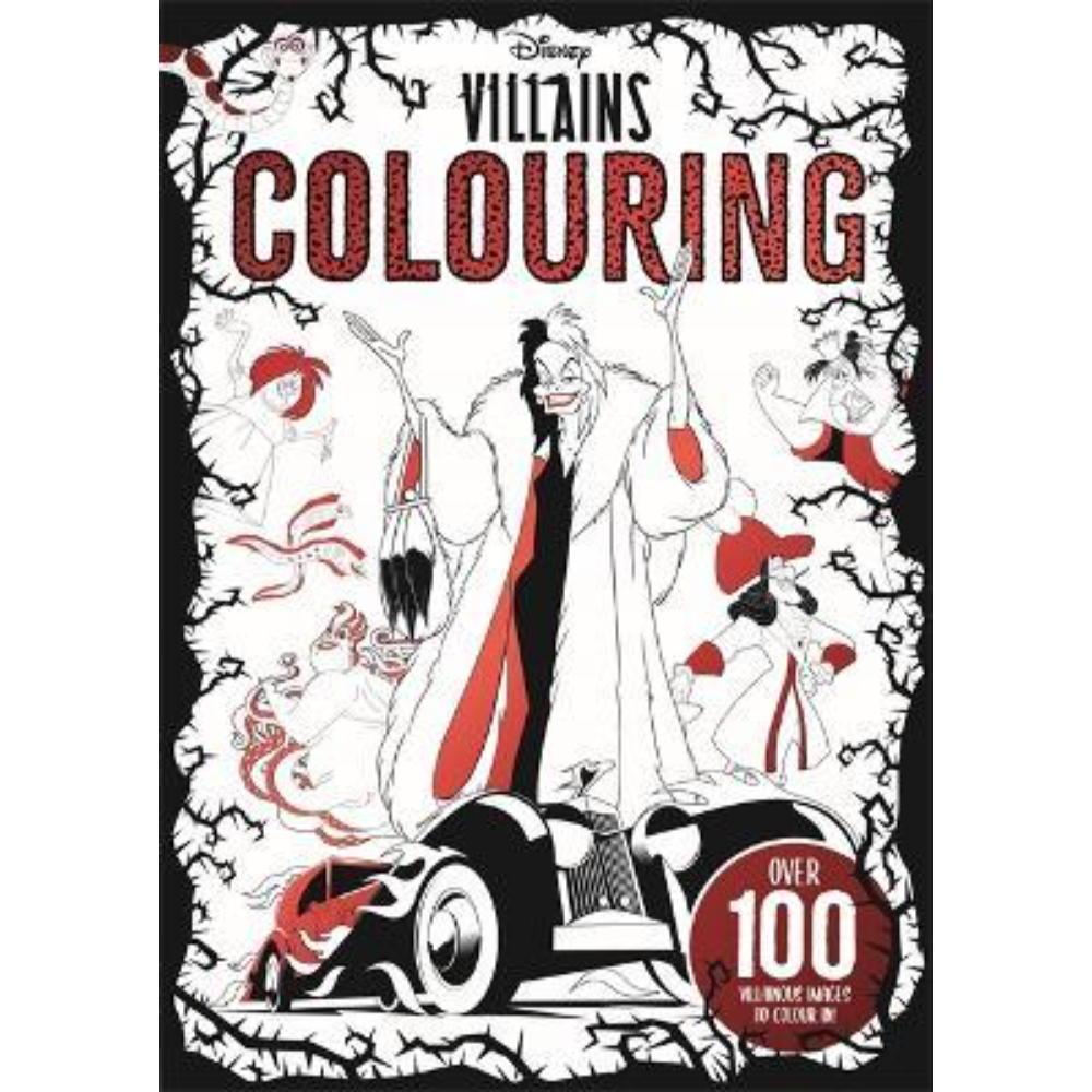 Igloo Disney Villains Colouring Book