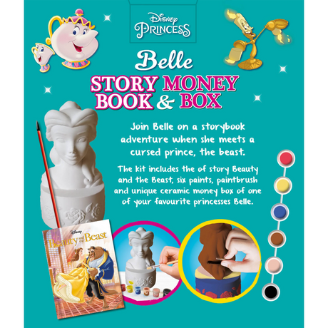 Igloo Disney Princess Paint Your Own Money Box Book