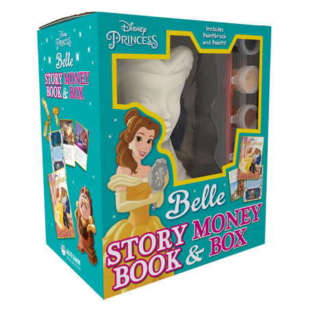 Igloo Disney Princess Paint Your Own Money Box Book