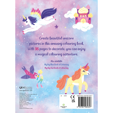 Igloo Unicorn Colouring Book