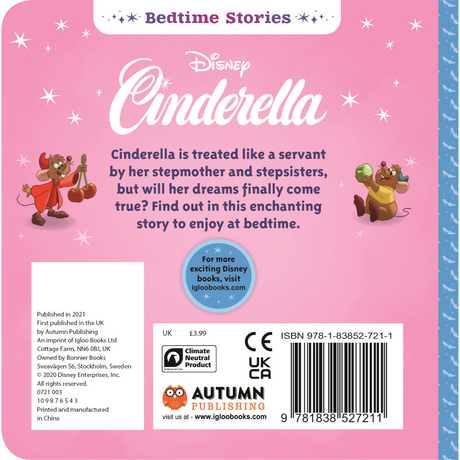 Igloo Disney Cinderella Book