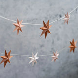 3D Stars Paper Bunting