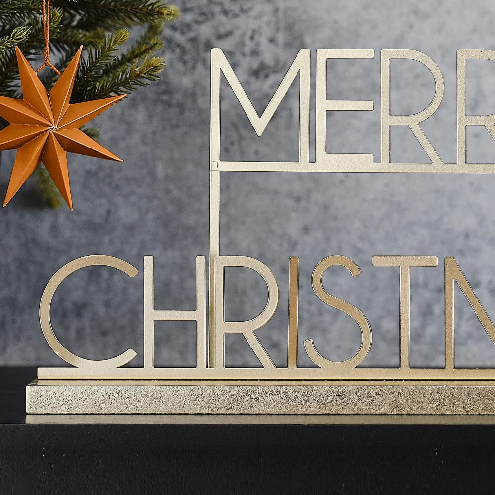 Merry Christmas Sign