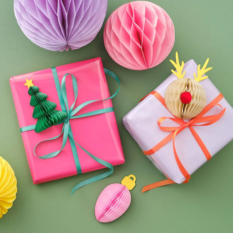 Honeycomb Present Toppers