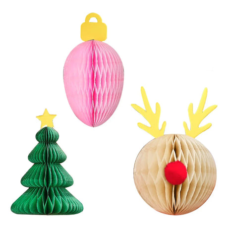 Honeycomb Present Toppers