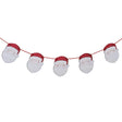 Wooden Santa Bunting