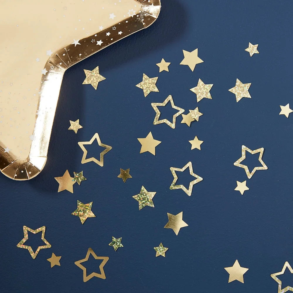 Pop The Bubbly Star Shaped Confetti