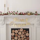 Traditional Touches Merry Christmas Paper Plate