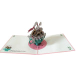 Flower Bouquet Pop Up Card