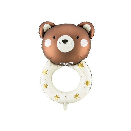 Foil Balloon - Teddy Rattle