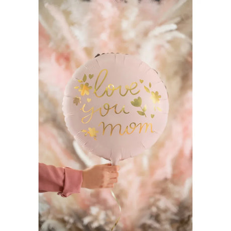 Love You Mom Foil Balloon