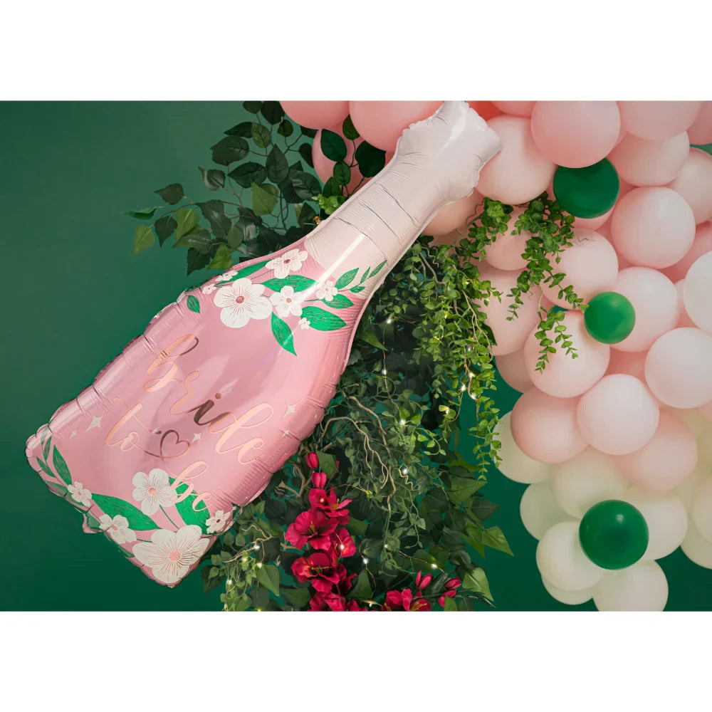 Bride To Be Bottle Shaped Foil Balloon