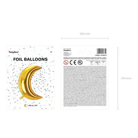 Foil Balloon Moon
