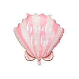 Bride To Be Seashell Foil Balloon