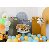 Construction Vehicles Foil Balloon