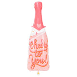 Cheers To You Bottle Shaped Foil Balloon