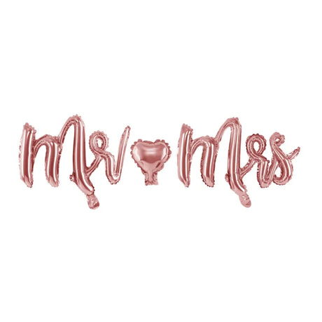 Mr Mrs Foil Balloon