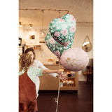 Heart w/ Flowers Foil Balloon