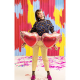 Foil Balloon - Heart Glasses