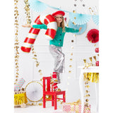 Foil Balloon - Candy Cane