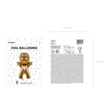 Foil Balloon - Gingerbread Man
