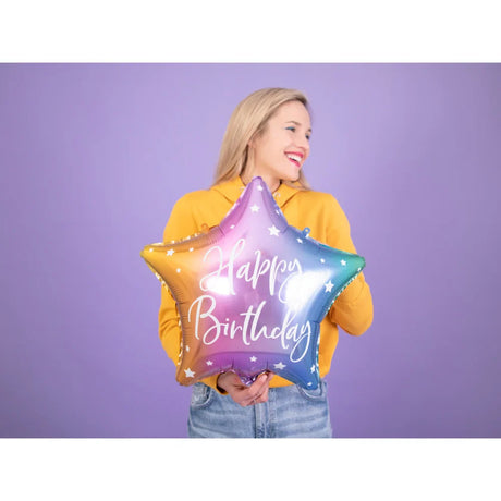 Happy Birthday Foil Balloon