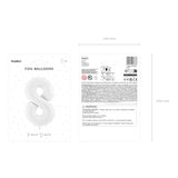 Number Foil Balloon - No.8