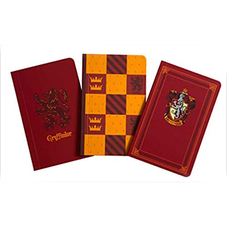 harry potter gryffindor pocket notebook collection set of 3 classic paperback
