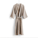 BYFT Orchard Heavy Waffle Weave Adult Bathrobe - Cotton, Plush & Absorbent Robe for Men & Women