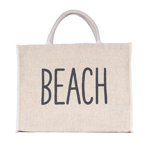 BYFT017623 BYFT Natural Jute bag shopper Beach Design