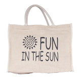BYFT017624 BYFT Natural Jute bag shopper Fun in the Sun Design.webp