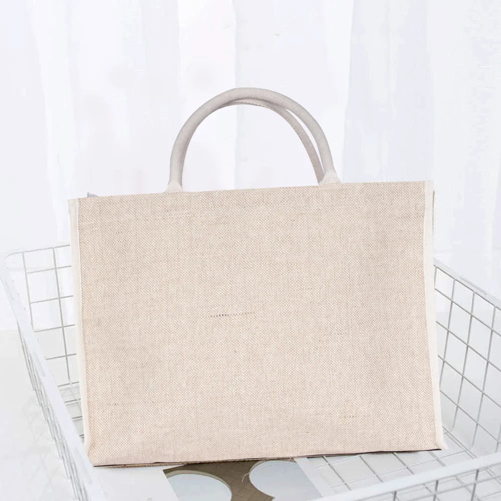 BYFT017625 BYFT Natural Jute bag shopper Plain B.webp
