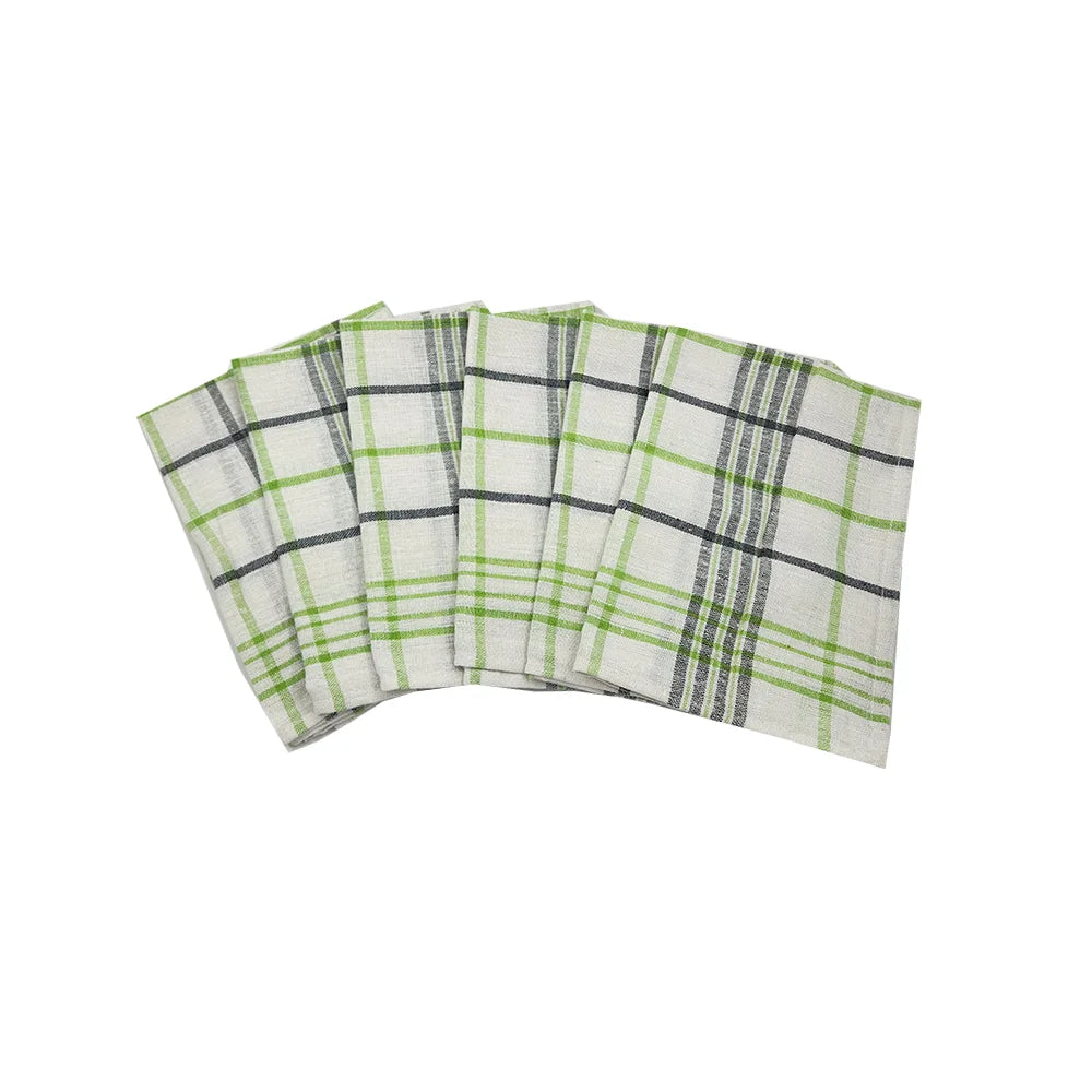 BYFT Orchard Tea Towel - 50 x 70 cm - Pure Cotton Kitchen Towel for Drying, Polishing & Cleaning