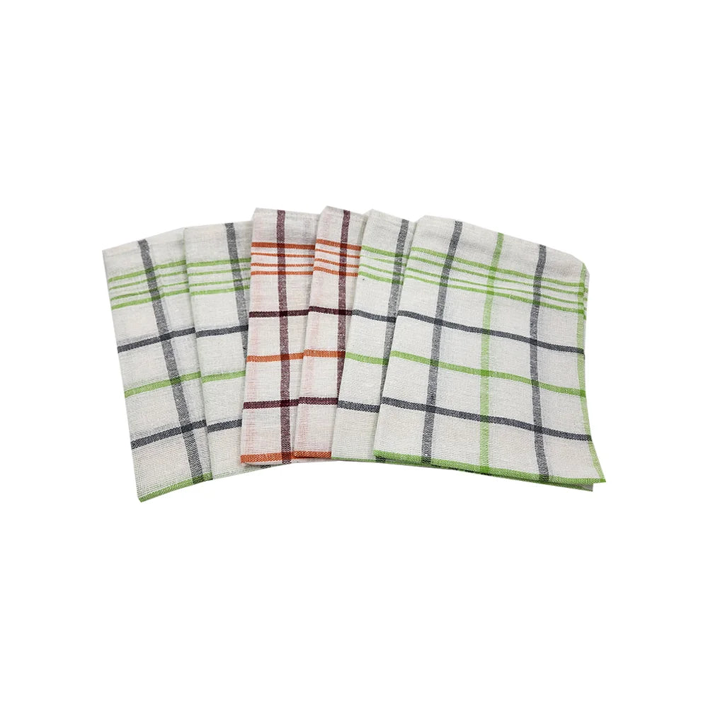 BYFT Orchard Tea Towel - 50 x 70 cm - Pure Cotton Kitchen Towel for Drying, Polishing & Cleaning