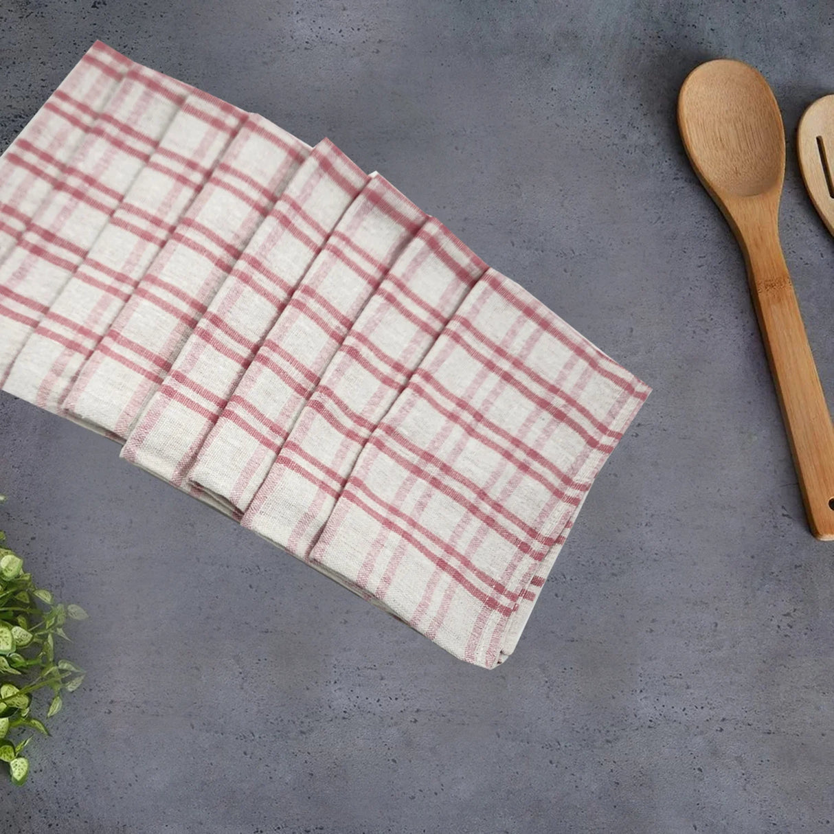 BYFT Orchard Tea Towel - 50 x 70 cm - Pure Cotton Kitchen Towel for Drying, Polishing & Cleaning