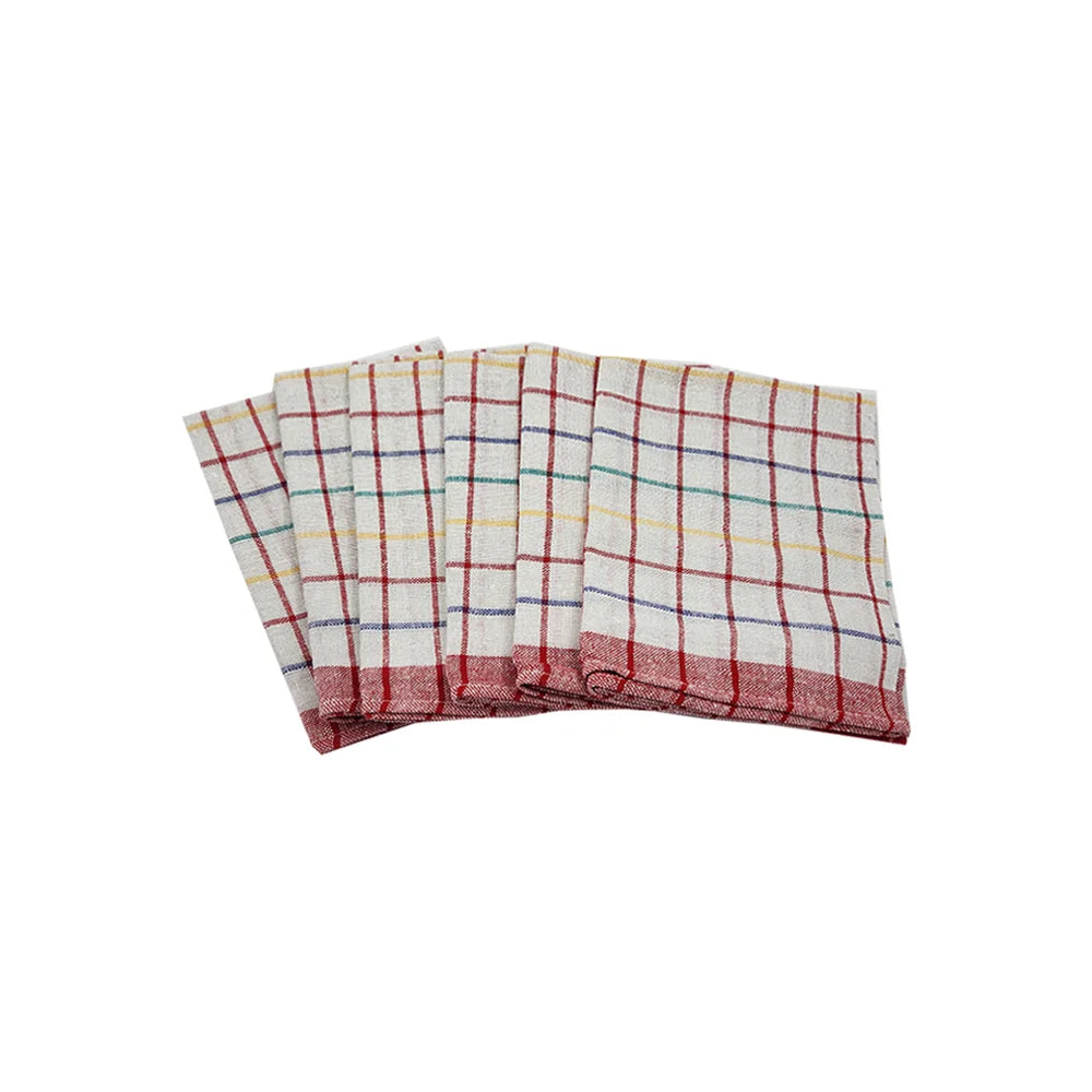 BYFT Orchard Tea Towel - 50 x 70 cm - Pure Cotton Kitchen Towel for Drying, Polishing & Cleaning