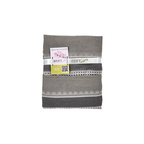 BYFT Orchard Apron - Light Grey Mini Checks Cotton Apron