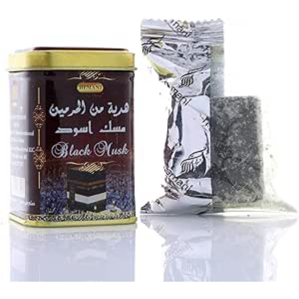 Hemani Musk Jamid Black 25GM Tin