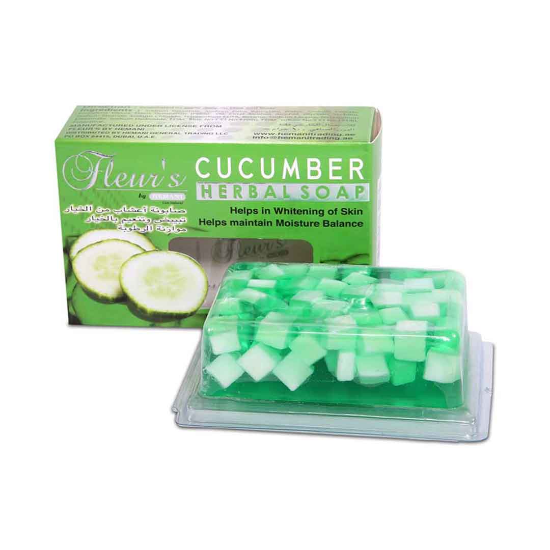 Hemani Fleurs Transparent Cucumber Soap 100gm