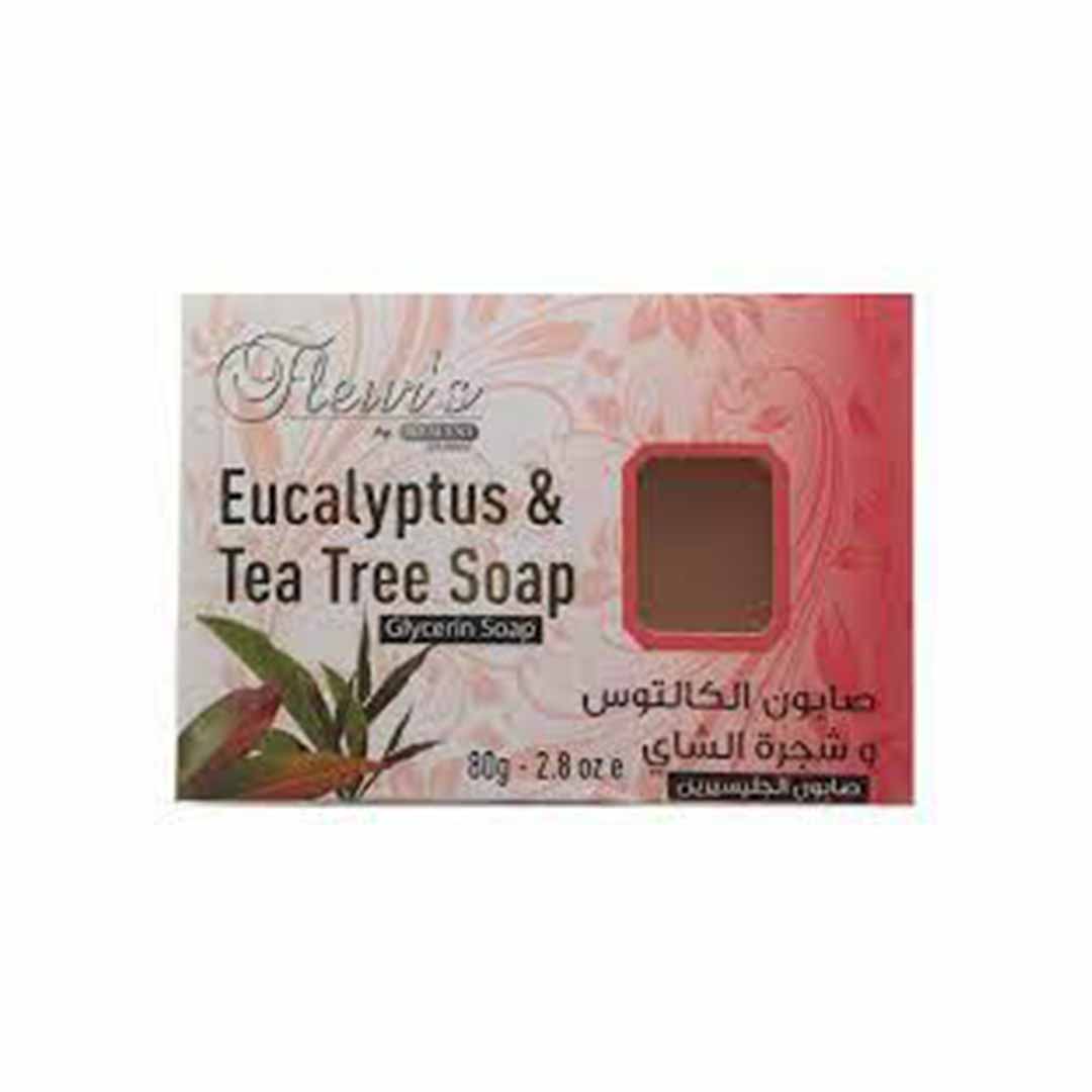 Hemani Glycerine Eucalyptus & Tea Tree Soap 80gm