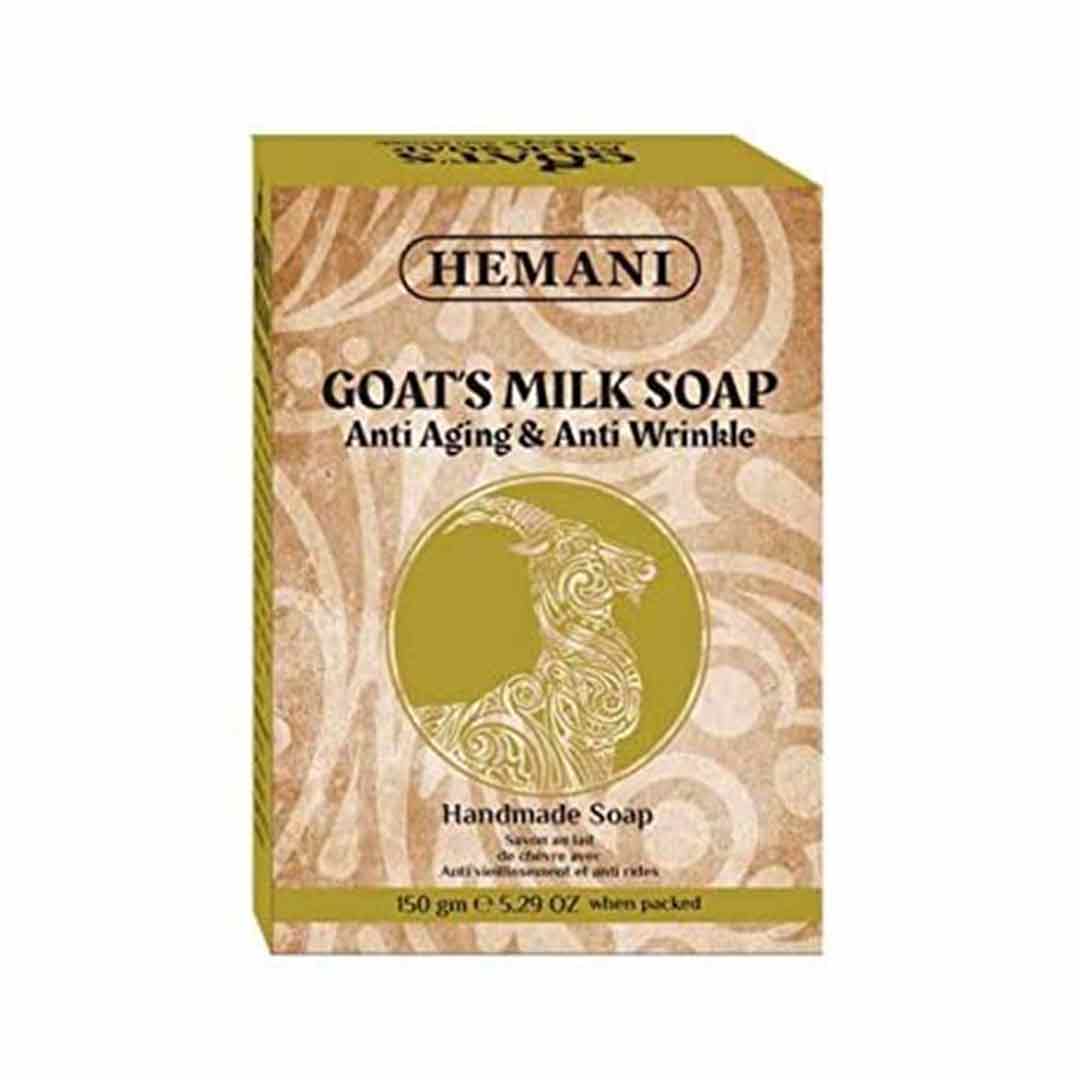 Hemani Goat Milk Soap Anti Aging & Anti Wrinkle 150gm