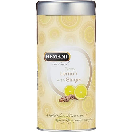 BYFT018583 Herbal Tea Rough Cut Tea Twisty Lemon with Ginger 100gm.webp