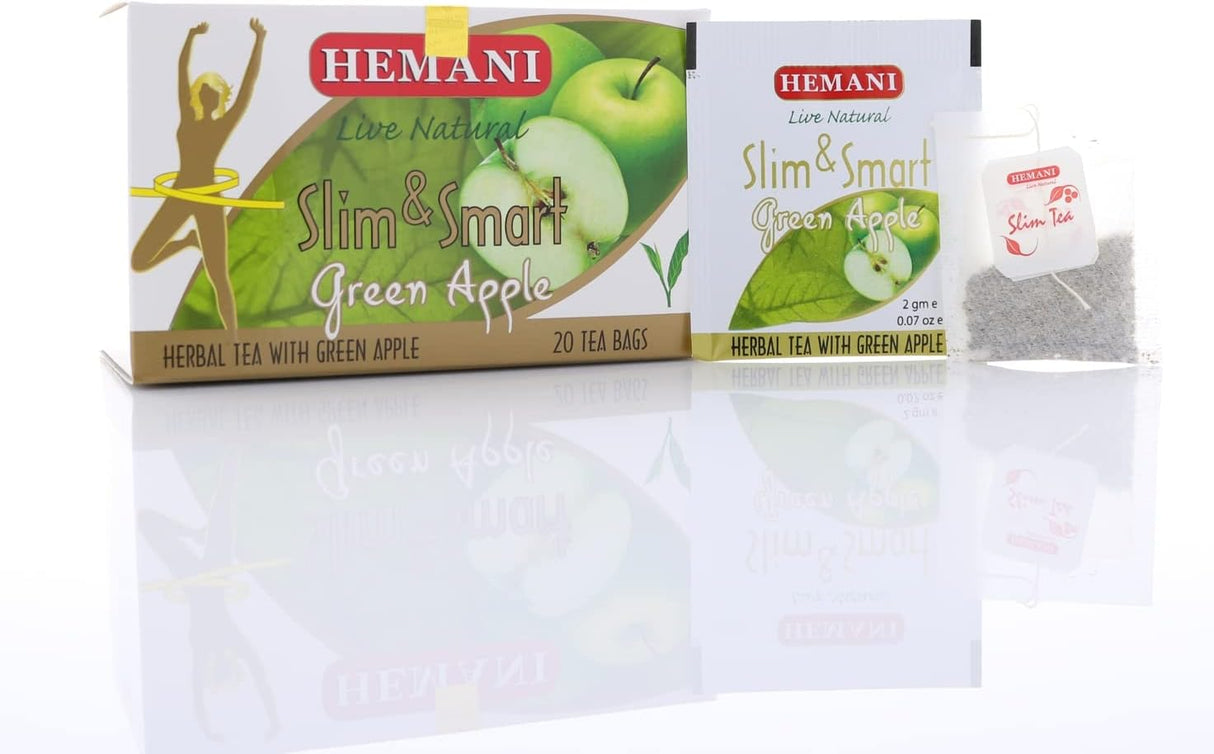 Hemani Herbal Tea Slim & Smart Tea with Green Apple 40gm