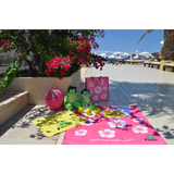 BYFT021064 Freds Pink Hibiscus Flower Beach Towel Velour Set of 01 K.webp