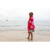 BYFT021064 Freds Pink Hibiscus Flower Beach Towel Velour Set of 01 N.webp
