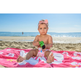 BYFT021064 Freds Pink Hibiscus Flower Beach Towel Velour Set of 01 P.webp