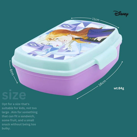 Disney Funny Sandwich Box Frozen Ice Magic 390 Ml