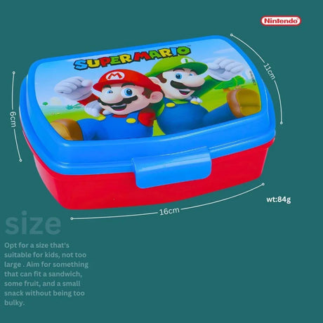 Disney Funny Sandwich Box Mario 390 Ml
